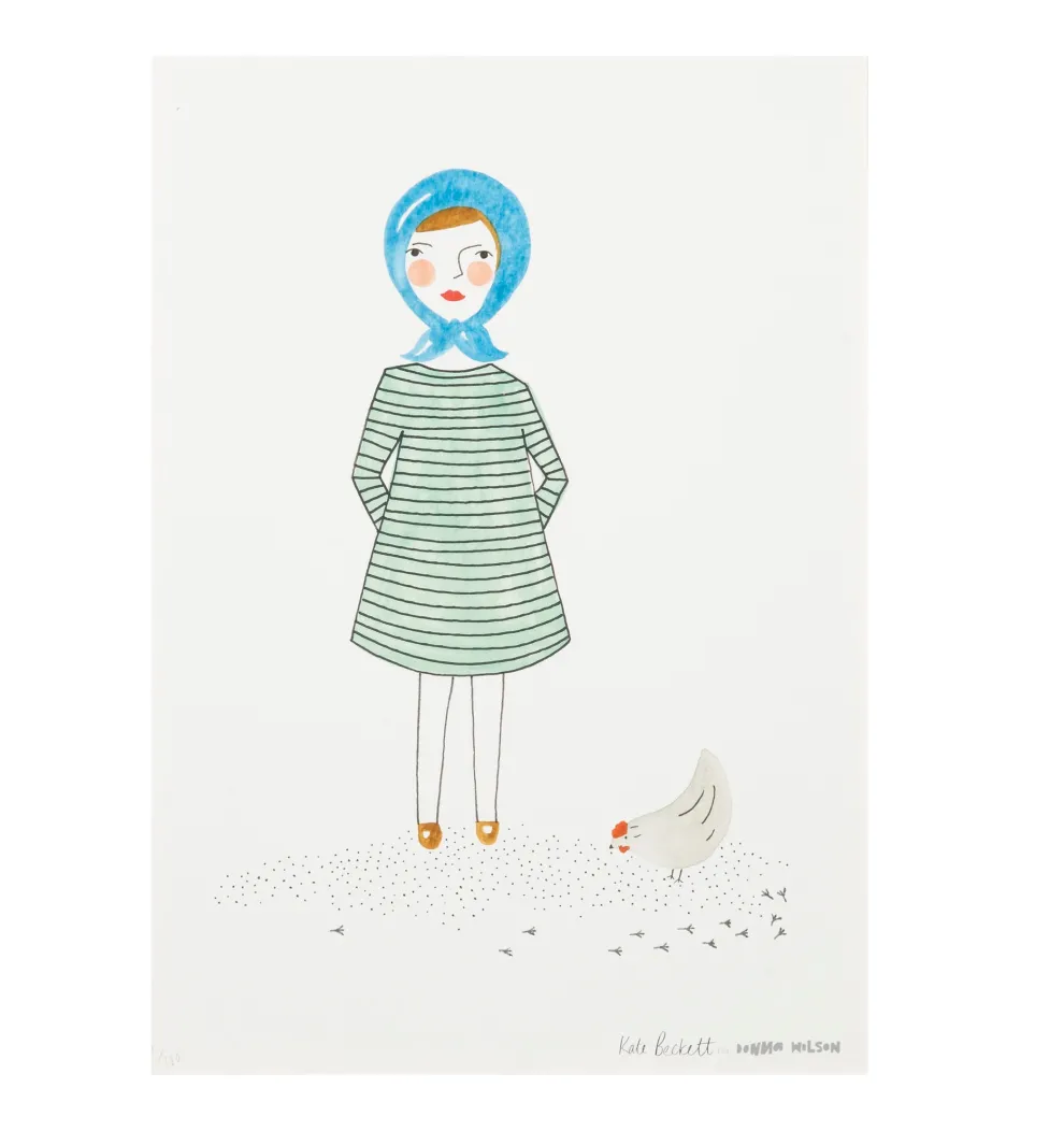 Mother Hen Print