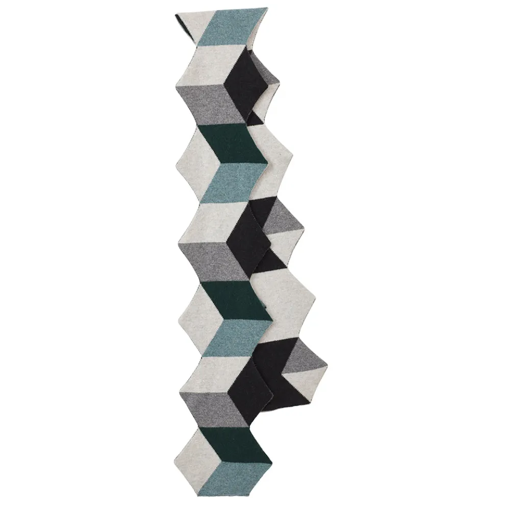 Cube Scarf - Black